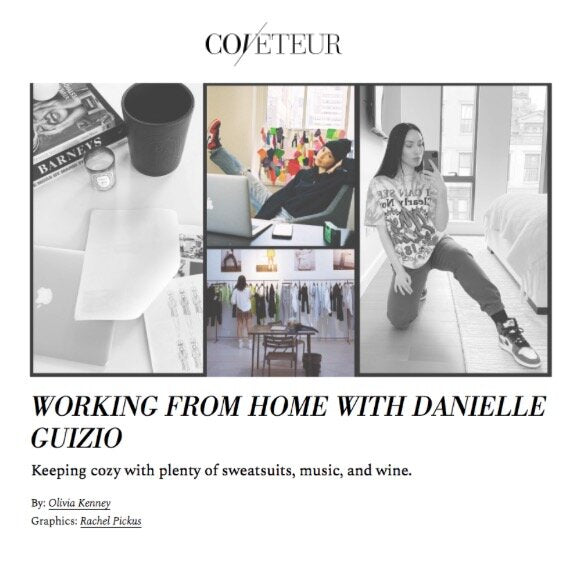 Danielle Guizio in Coveteur