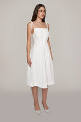 Acadia Dress in White