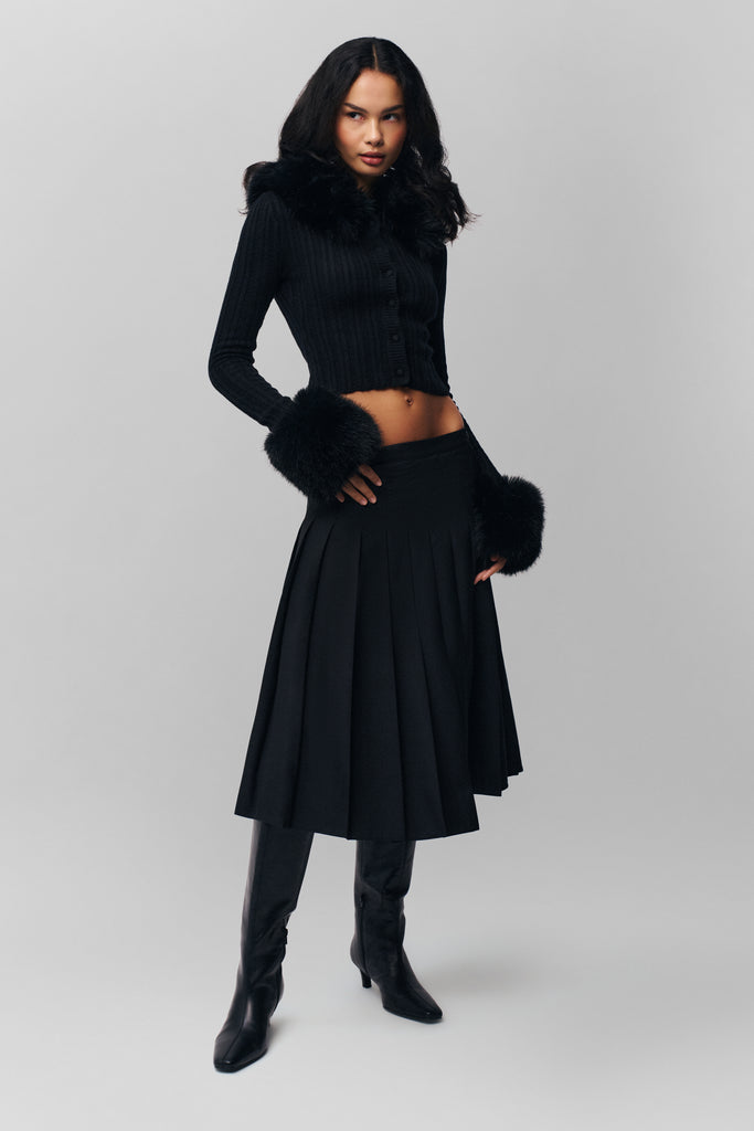Paloma Skirt in Leopard