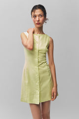 Elada Dress in Pistachio