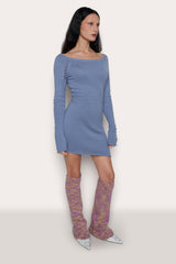 Rib Trim Relaxed Leg Warmer