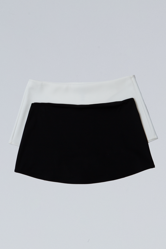 Micro Mini Stretch Skirt, 2-pack