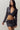 Fei Pinstripe Cropped Blazer in Charcoal/White