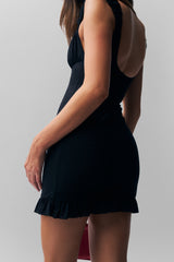 Frisia Dress in Black