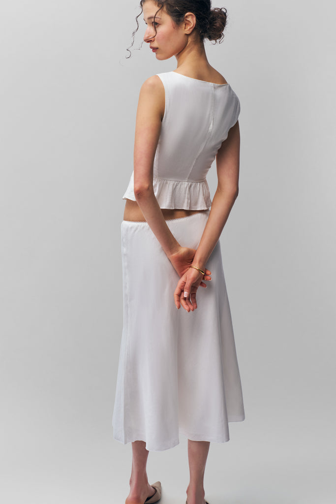 Adelina Top in White