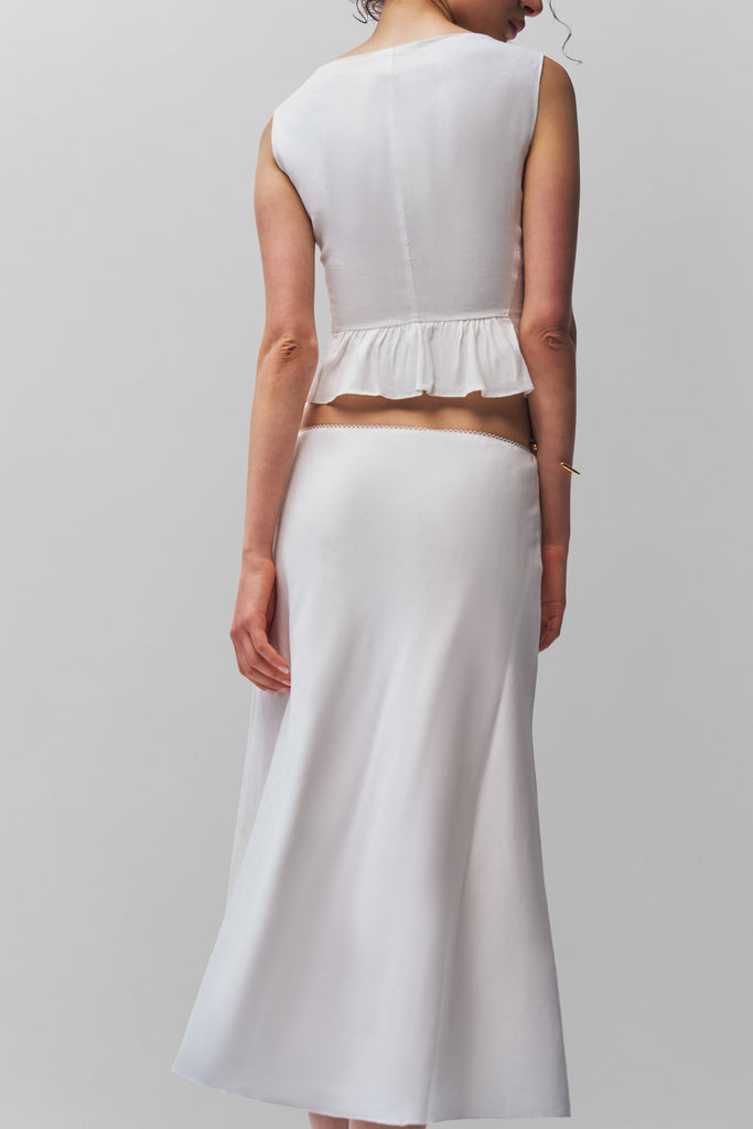 Adelina Top in White