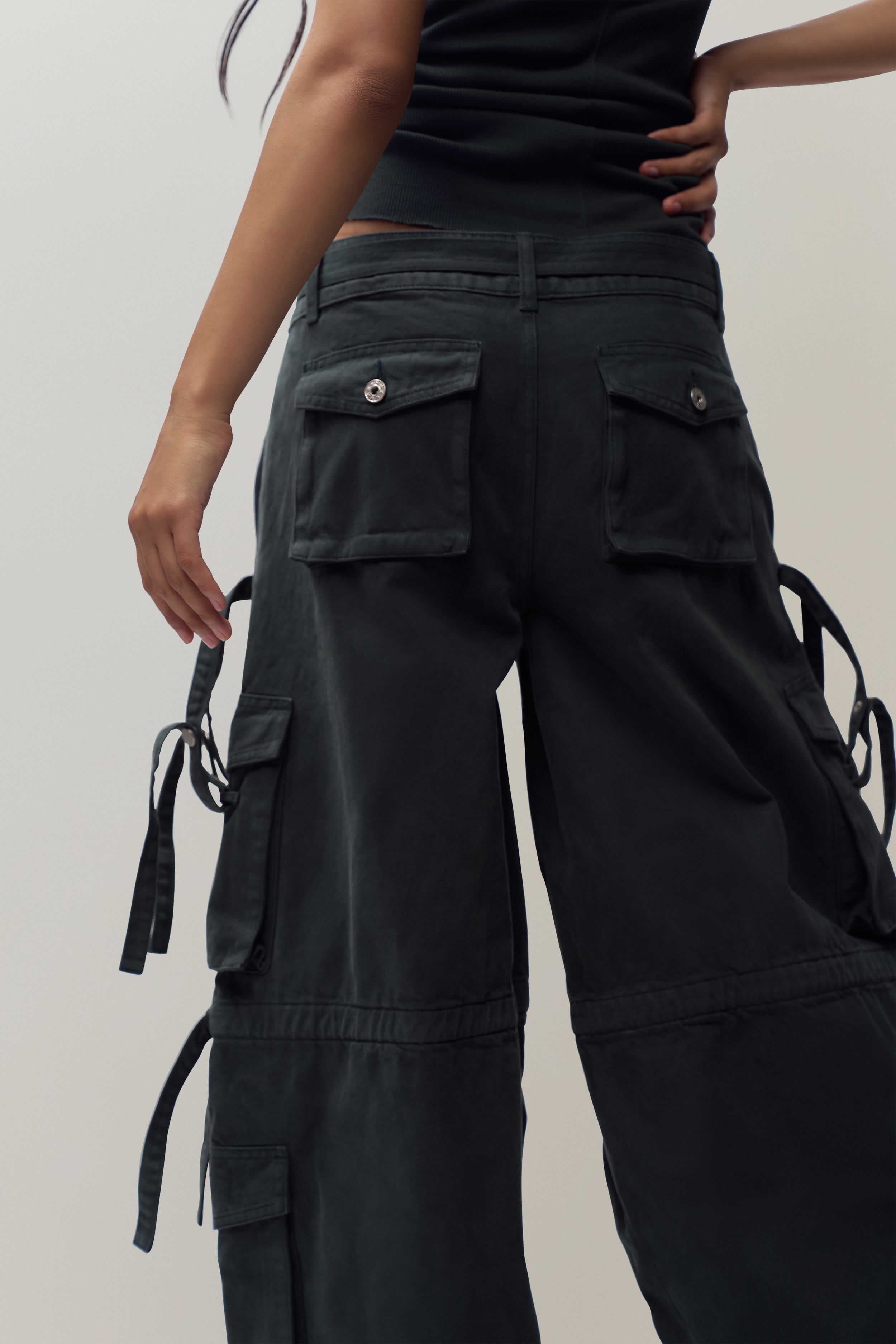 Anais Cargo Pant in Forest