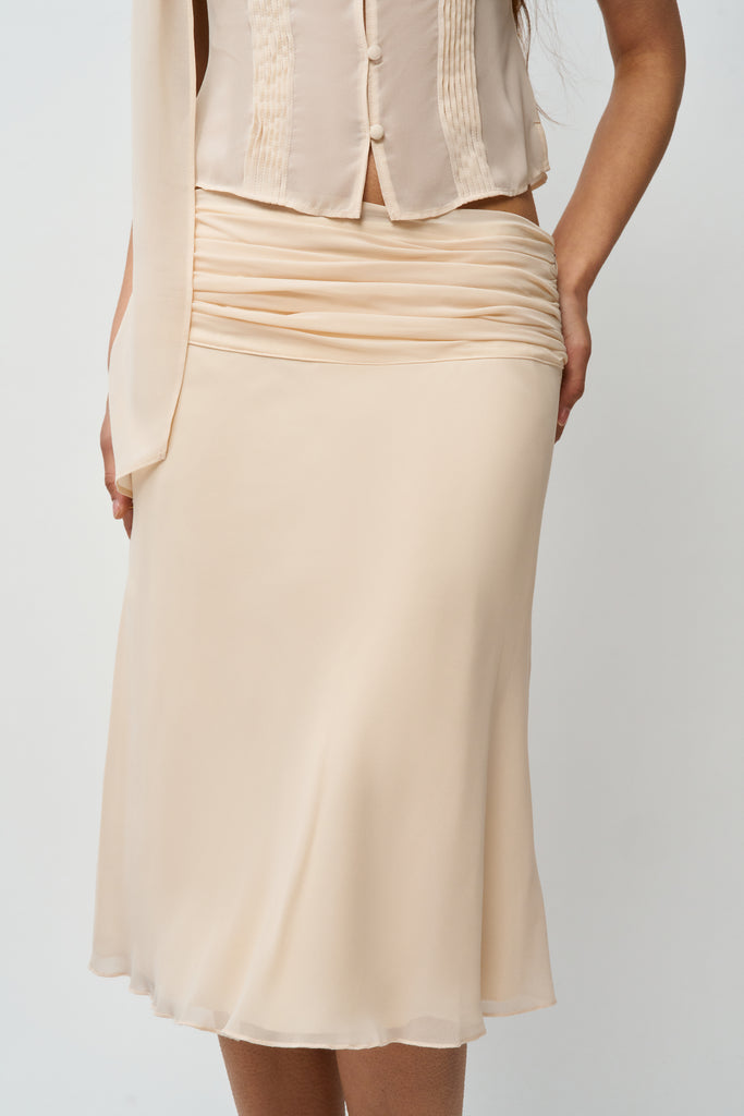 Eda Skirt in Cream