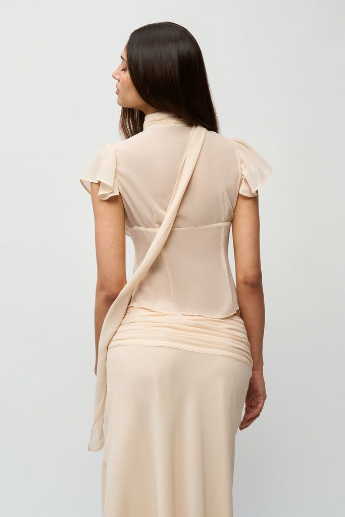 Eda Skirt in Cream