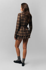 Fairfield Skirt in Tartan Plaid