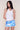 Micro Mini Stretch Skirt in Blue Camo