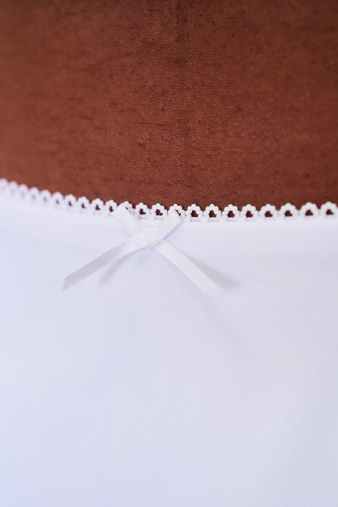 Paloma Mini Skirt in White