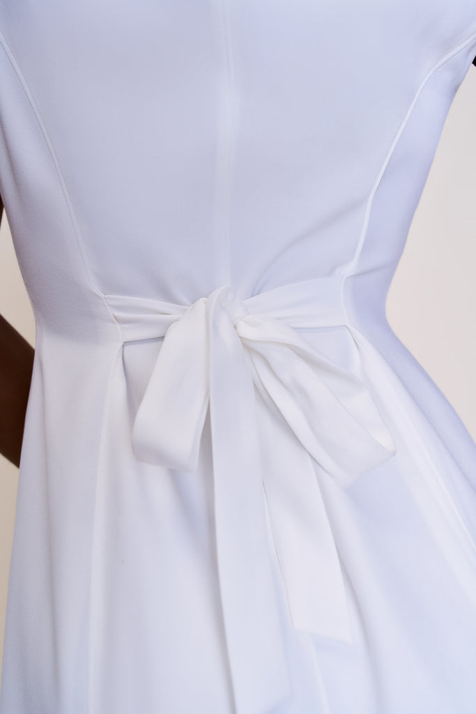 Paloma Mini Dress in White