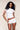 Body Fold-Over Micro Short in White