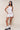 Fleece Short in White