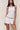 Fleece Short in White