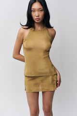 Millie Top in Gold