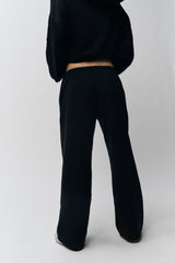 Relaxed Drawstring Pant in Black