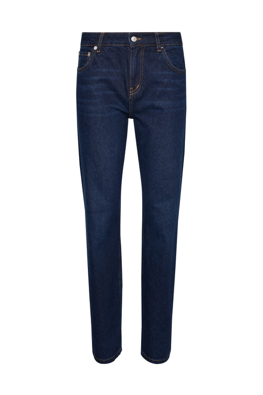 Guizio Low Rise Denim in Dark Wash