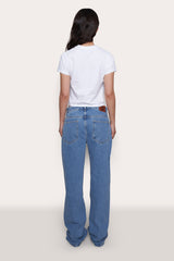 Guizio Low Rise Denim in Light Wash