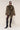 Monroe Fur Coat in Olive