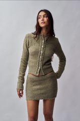 Palmyra Knit Cardigan in Sage