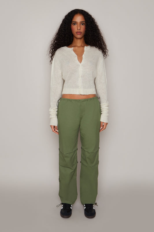 Utility Cargo Pants in Sage Green