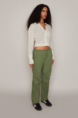 Utility Cargo Pants in Sage Green