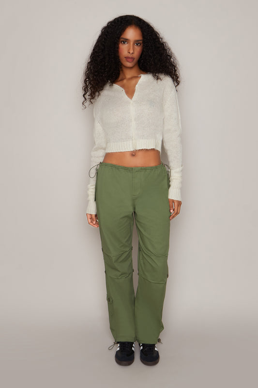 Utility Cargo Pants in Sage Green