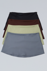 Micro Mini Stretch Skirt, 4-pack