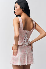 Arlo Corset in Light Pink