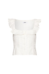 Paloma Lace Top In Eyelet